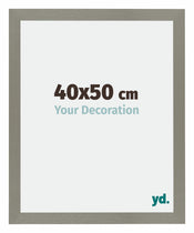 Mura MDF Bilderrahmen 40x50cm Grau Vorne Messe | Yourdecoration.de