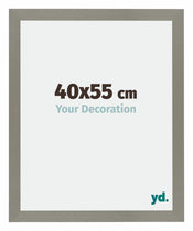 Mura MDF Bilderrahmen 40x55cm Grau Vorne Messe | Yourdecoration.de