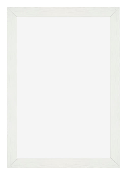 Mura MDF Bilderrahmen 40x60cm Weiss Gewischt Vorne | Yourdecoration.de