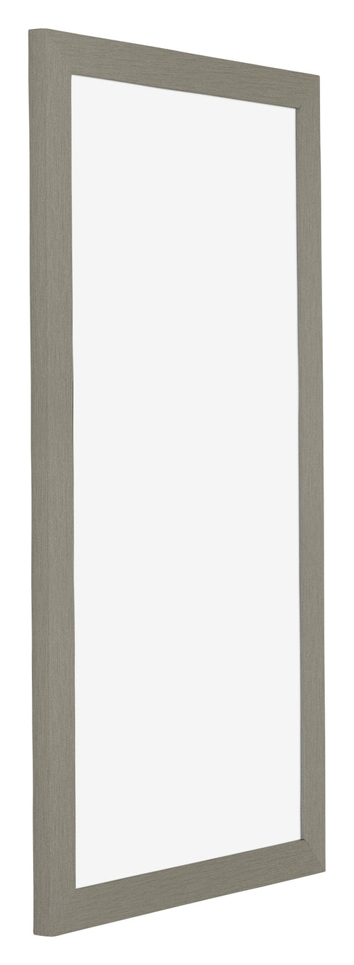 Mura MDF Bilderrahmen 40x80cm Grau Vorne Schrag | Yourdecoration.de