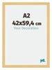 Mura MDF Bilderrahmen 42x59 4cm A2 Buche Dekor Vorne Messe | Yourdecoration.de