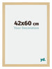 Mura MDF Bilderrahmen 42x60cm Ahorn Dekor Vorne Messe | Yourdecoration.de