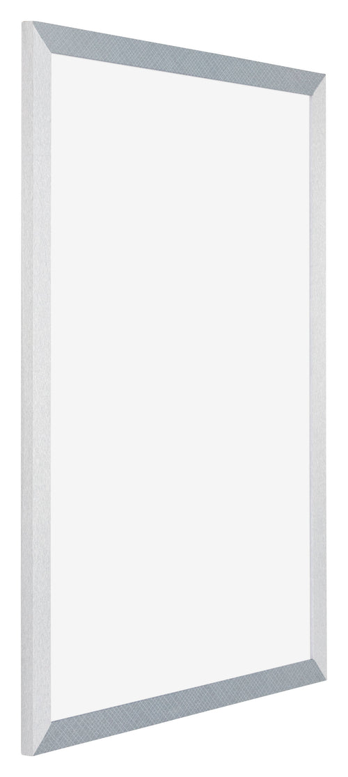 Mura MDF Bilderrahmen 42x60cm Aluminium Geburstet Vorne Schrag | Yourdecoration.de