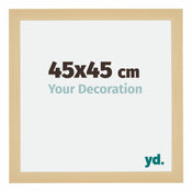 Mura MDF Bilderrahmen 45x45cm Ahorn Dekor Vorne Messe | Yourdecoration.de