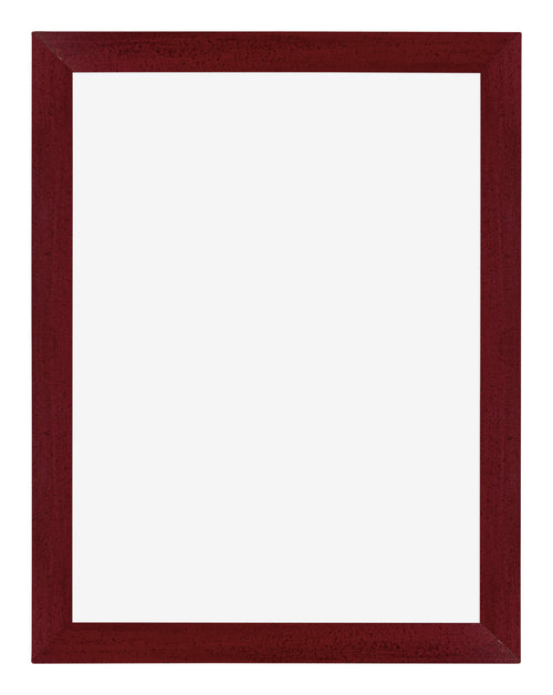 Mura MDF Bilderrahmen 45x60cm Weinrot Gewischt Vorne | Yourdecoration.de