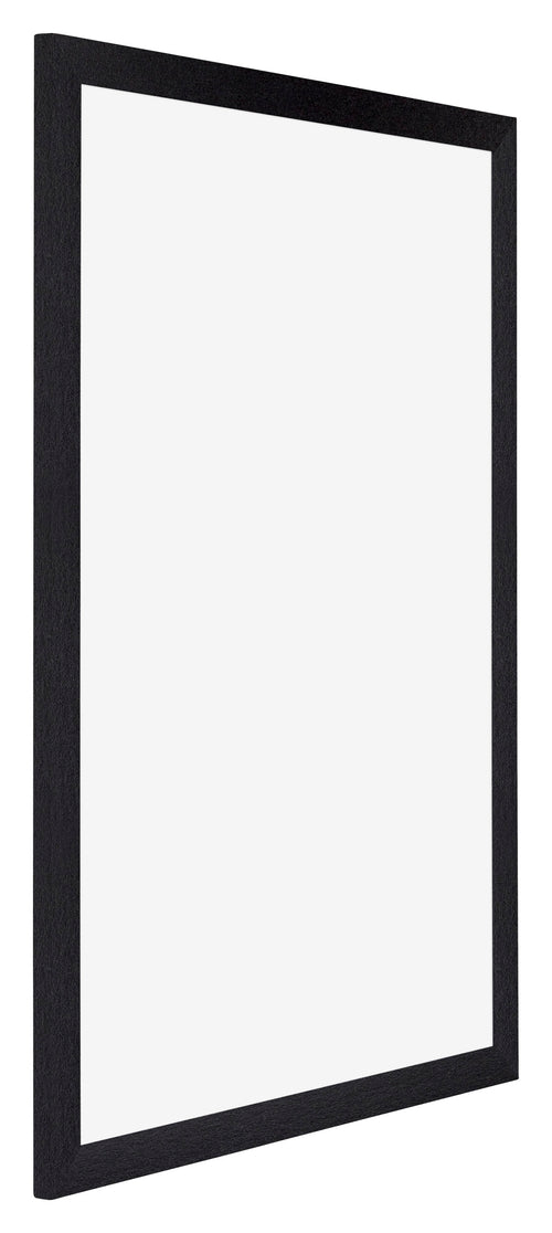 Mura MDF Bilderrahmen 48x67cm Schwarz Matt Vorne Schrag | Yourdecoration.de