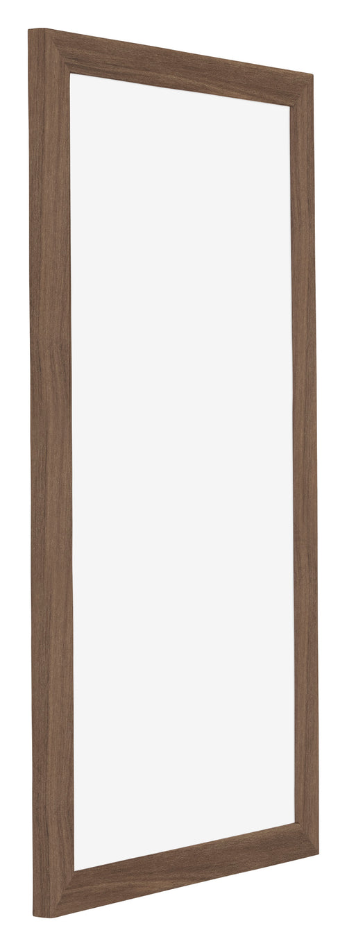 Mura MDF Bilderrahmen 50x100cm Nussbaum Dunkel Vorne Schrag | Yourdecoration.de