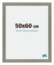 Mura MDF Bilderrahmen 50x60cm Grau Vorne Messe | Yourdecoration.de