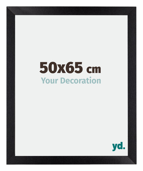 Mura MDF Bilderrahmen 50x65cm Schwarz Matt Vorne Messe | Yourdecoration.de