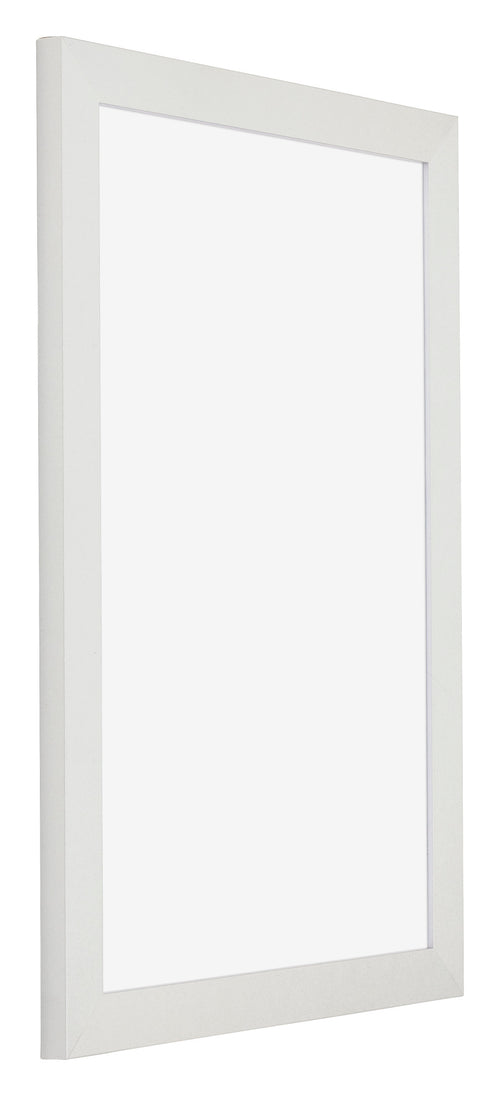 Mura MDF Bilderrahmen 50x75cm Weiss Matt Vorne Schr��g | Yourdecoration.de