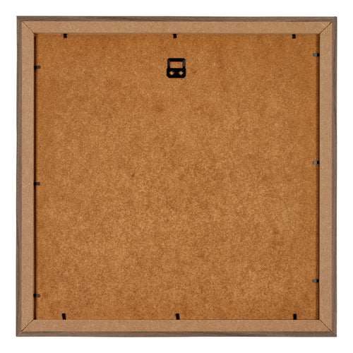 Mura MDF Bilderrahmen 55x55cm Nussbaum Dunkel Rucksteite | Yourdecoration.de