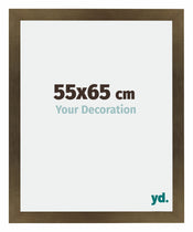 Mura MDF Bilderrahmen 55x65cm Bronze Dekor Vorne Messe | Yourdecoration.de