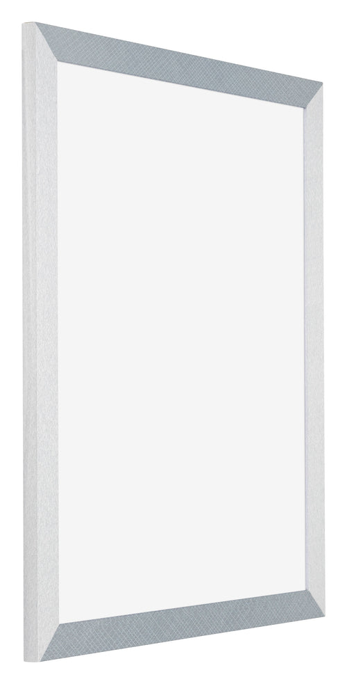 Mura MDF Bilderrahmen 56x71cm Aluminium Geburstet Vorne Schrag | Yourdecoration.de