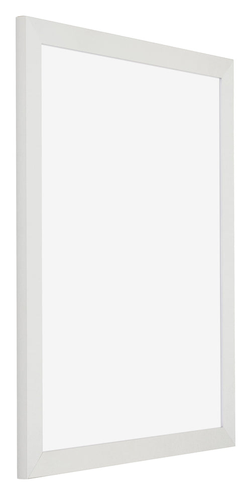 Mura MDF Bilderrahmen 56x71cm Weiss Matt Vorne Schräg | Yourdecoration.de