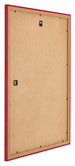 Mura MDF Bilderrahmen 59x84cm Rot Ruckseite Schrag | Yourdecoration.de