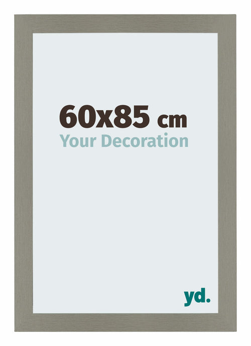 Mura MDF Bilderrahmen 60x85cm Grau Vorne Messe | Yourdecoration.de