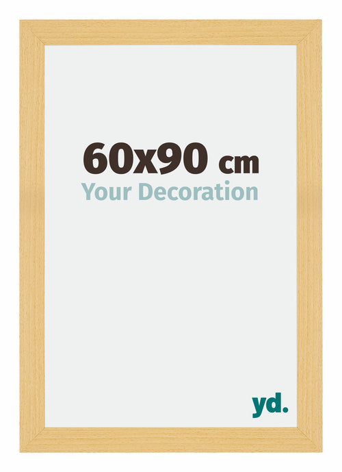 Mura MDF Bilderrahmen 60x90cm Buche Dekor Vorne Messe | Yourdecoration.de