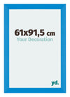 Mura MDF Bilderrahmen 61x91 5cm Hell Blau Vorne Messe | Yourdecoration.de