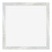 Mura MDF Bilderrahmen 70x70cm Silberglanz Vintage Vorne | Yourdecoration.de