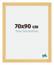 Mura MDF Bilderrahmen 70x90cm Buche Dekor Vorne Messe | Yourdecoration.de