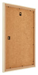 Mura MDF Bilderrahmen 70x90cm Sand Gewischt Rucksteite Schrag | Yourdecoration.de