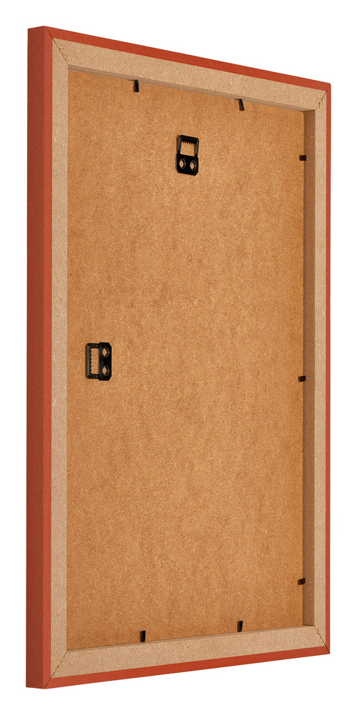 Mura MDF Bilderrahmen 75x98cm Orange Ruckseite Schrag | Yourdecoration.de