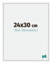 New York Aluminium Bilderrahmen 24x30cm Silber Matt Vorne Messe | Yourdecoration.de