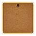 New York Aluminium Bilderrahmen 30x30cm Gold Glanz Rucksteite | Yourdecoration.de