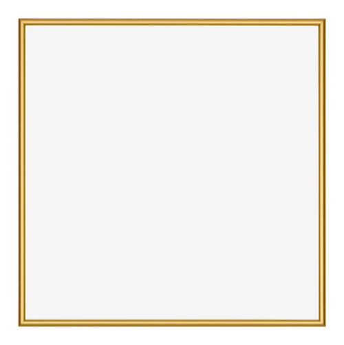 New York Aluminium Bilderrahmen 30x30cm Gold Glanz Vorne | Yourdecoration.de