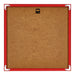 New York Aluminium Bilderrahmen 30x30cm Rot Ferrari Rucksteite | Yourdecoration.de