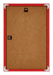 New York Aluminium Bilderrahmen 61x91 5cm Rot Ferrari Rucksteite | Yourdecoration.de