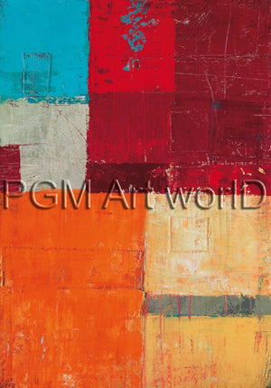 PGM RAB 20 Ralf Bohnenkamp Colored Composition II Kunstdruck 70x100cm | Yourdecoration.de