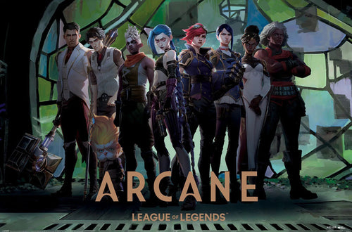 Poster Arcane Characters In Zaun Arcade 61x91 5cm PP2401784 | Yourdecoration.de