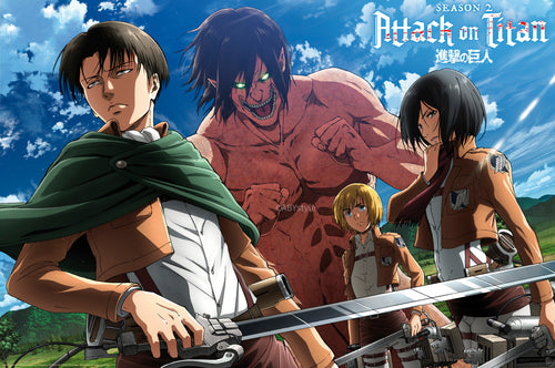 Poster-Attack-On-Titan-Ready-To-Fight-91-5x61cm-Abystyle-GBYDCO979 | Yourdecoration.de