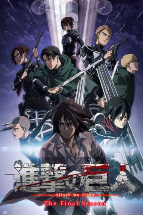 Poster Attack On Titan The Final Season 61x91 5cm Grupo Erik GPE5833 | Yourdecoration.de