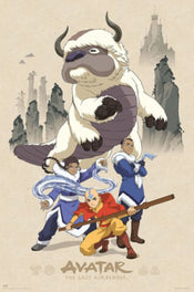 Poster Avatar The Last Airbender 61x91 5cm Grupo Erik GPE5900 | Yourdecoration.de