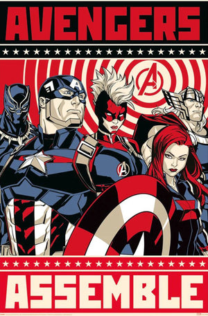 Poster Avengers Assemble 61x91 5cm Pyramid PP35167 | Yourdecoration.de