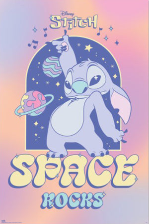 Poster Disney Stitch Space Rocks 61x91 5cm Grupo Erik GPE5820 | Yourdecoration.de