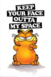 Poster Garfield Keep Your Face 61x91 5cm PP2402357 | Yourdecoration.de