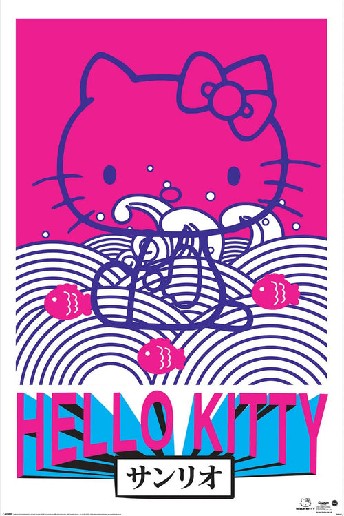 Poster Hello Kitty Tokyo Rebel 61x91 5cm PP2401867 | Yourdecoration.de