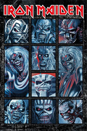 Poster Iron Maiden Ten Eddies 61x91 5cm Pyramid PP35284 | Yourdecoration.de