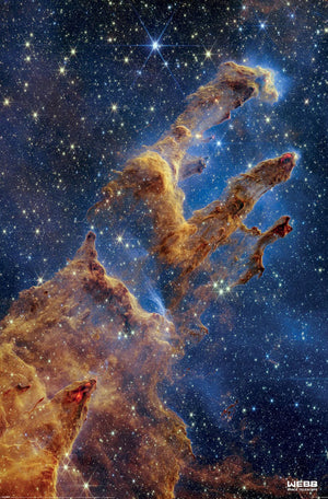 Poster James Webb Pillars of Creation 61x91 5cm PP2401818 | Yourdecoration.de