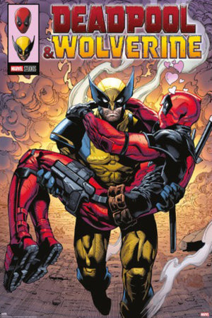 Poster Marvel Deadpool And Wolverine 2 61x91 5cm Grupo Erik GPE5857 | Yourdecoration.de