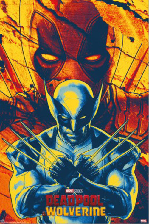 Poster Marvel Deadpool And Wolverine 3 61x91 5cm Grupo Erik GPE5877 | Yourdecoration.de