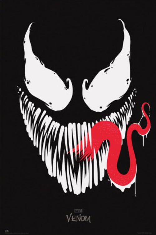 Poster Marvel Venom Black Face 61x91 5cm Grupo Erik GPE5884 | Yourdecoration.de