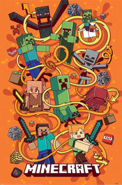 Poster Minecraft Funtage Montage 61x91 5cm PP2401758 | Yourdecoration.de