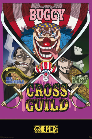 Poster One Piece Cross Guild 61x91 5cm Abystyle GBYDCO621 | Yourdecoration.de