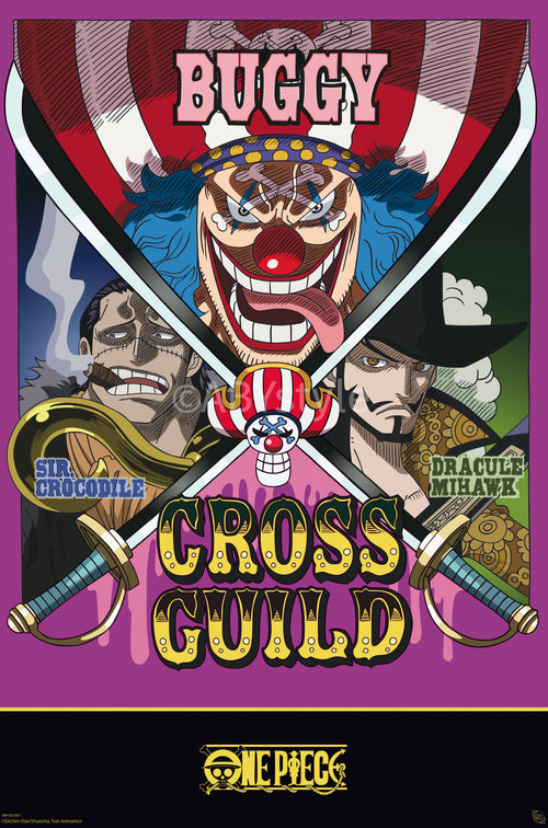 Poster One Piece Cross Guild 61x91 5cm Abystyle GBYDCO621 | Yourdecoration.de