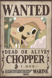 Poster One Piece Wanted Chopper Wano 38x52cm Abystyle GBYDCO647 | Yourdecoration.de