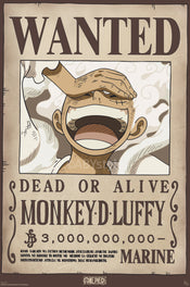 Poster One Piece Wanted Luffy Wano 61x91 5cm Abystyle GBYDCO617 | Yourdecoration.de